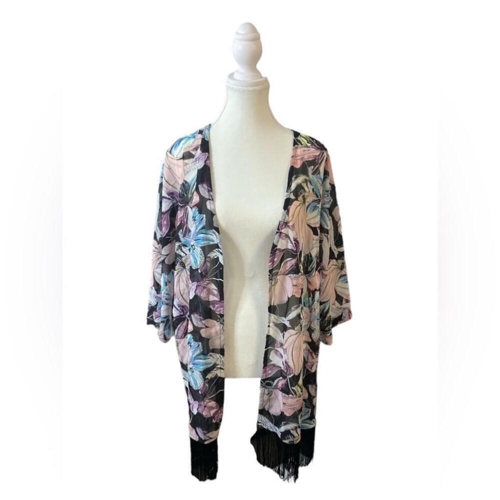 🆕Addition Elle x Love & Legend - Floral tassel pastel duster